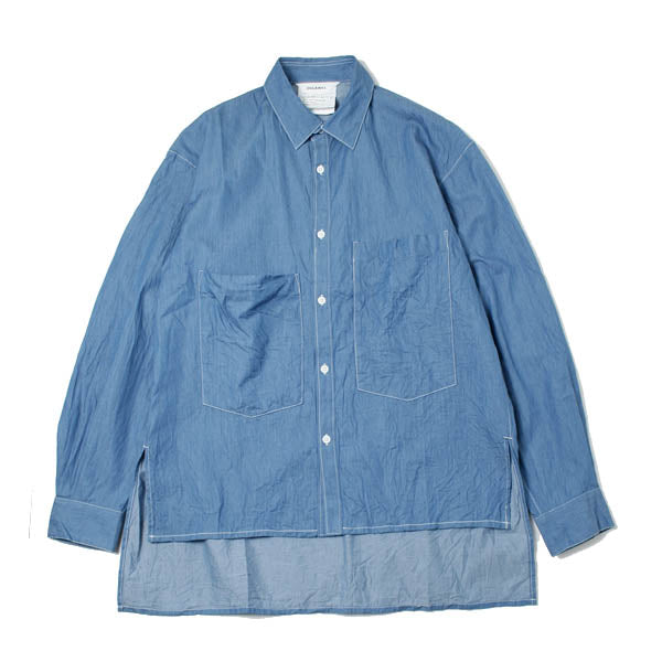 DUNGAREE BIG POCKET SHIRT