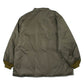 Stand Collar Down Sur Coat - Powdery Poly