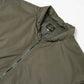 Stand Collar Down Sur Coat - Powdery Poly