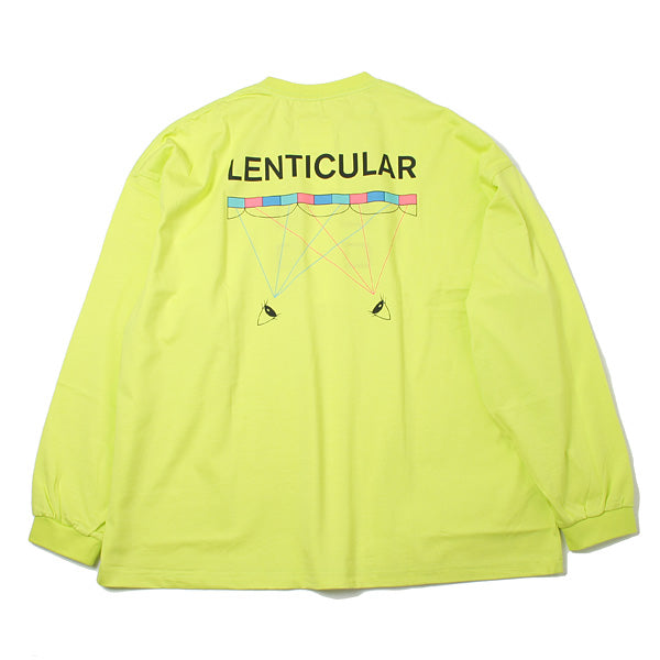 NO IMAGE LENTICULAR LONG SLEEVE T-SHIRT
