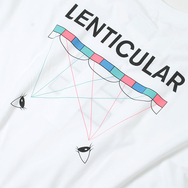 NO IMAGE LENTICULAR LONG SLEEVE T-SHIRT