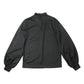JERSEY PUFFY LONG SLEEVE HIGH NECK TOP