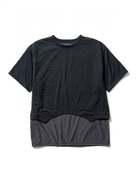 DOUBLE FACE BOLERO H/S TEE