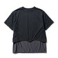 DOUBLE FACE BOLERO H/S TEE