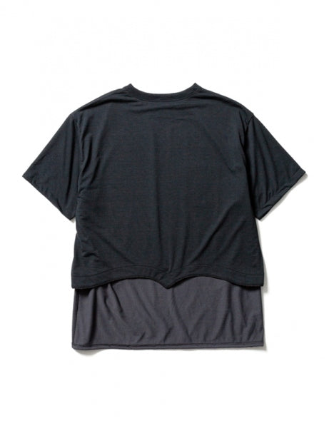 DOUBLE FACE BOLERO H/S TEE