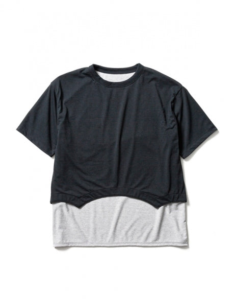 DOUBLE FACE BOLERO H/S TEE