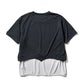 DOUBLE FACE BOLERO H/S TEE