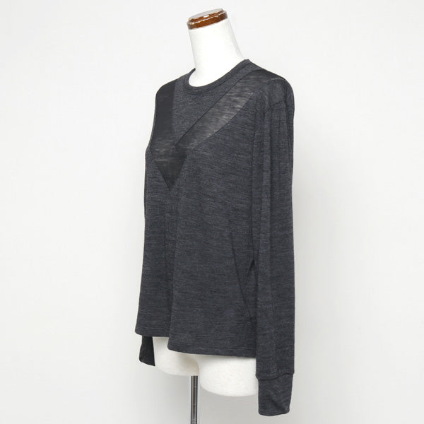 wool soft jersey tilden long T-shirt