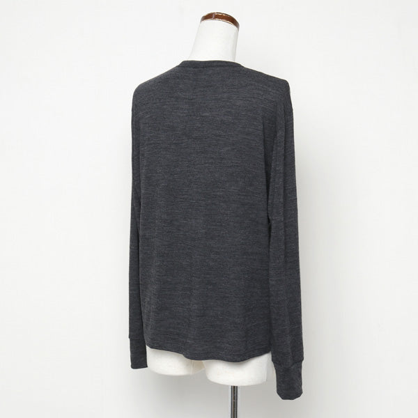 wool soft jersey tilden long T-shirt