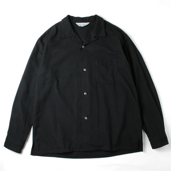 OPEN COLLAR SHIRTS ORGANIC COTTON FLANNEL