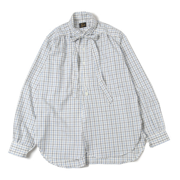 Ascot Collar EDW Shirt - Tattersall Plaid