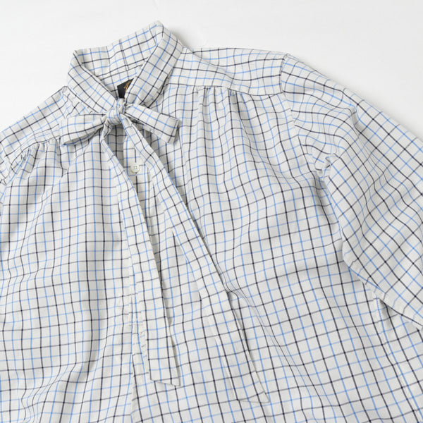 Ascot Collar EDW Shirt - Tattersall Plaid