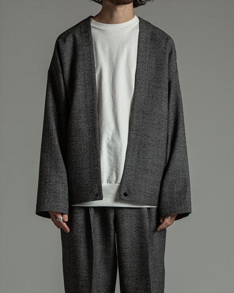 MINIMALIST CARDIGAN MELANGE WOOL