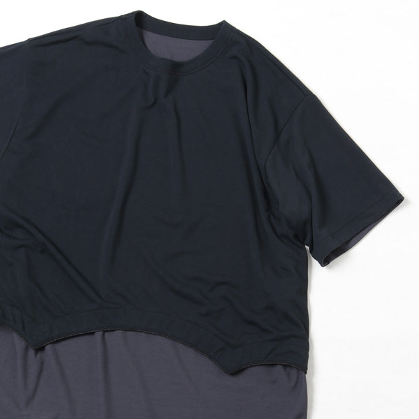 DOUBLE FACE BOLERO H/S TEE