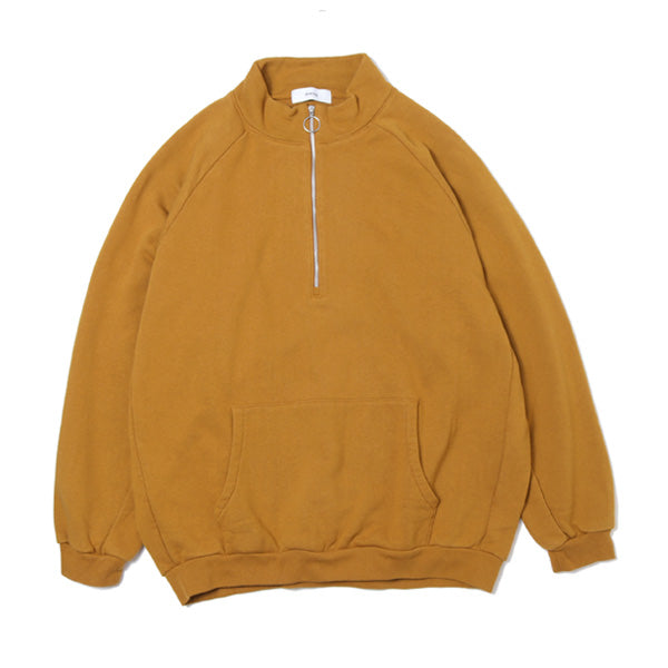 HALF ZIP BIG PULLOVER