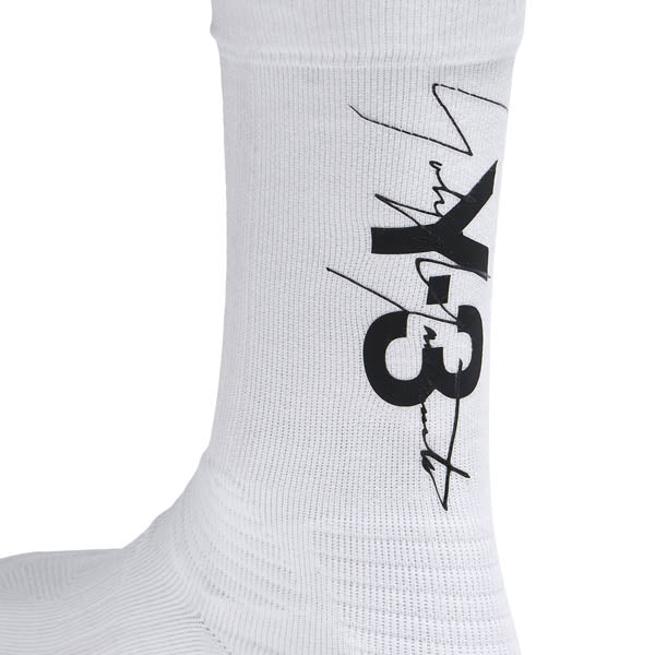 Y-3 Tube Socks (WHITE)