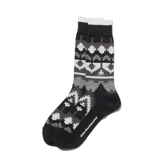 MULTI JACQUARD MIDDLE SOCKS