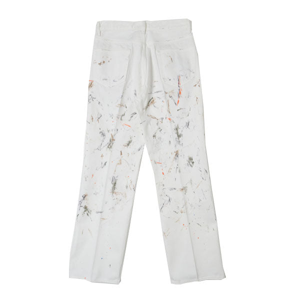 HARD TWIST DENIM HAND PAINTED 5P PANTS