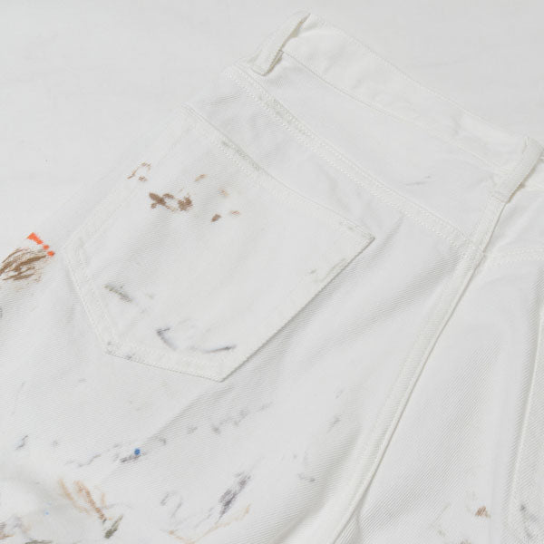 HARD TWIST DENIM HAND PAINTED 5P PANTS