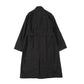 WASHED FINX CUPRO TWILL LONG COAT