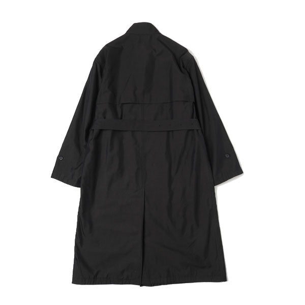 WASHED FINX CUPRO TWILL LONG COAT