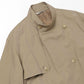 WASHED FINX CUPRO TWILL LONG COAT