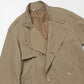 WASHED FINX CUPRO TWILL LONG COAT