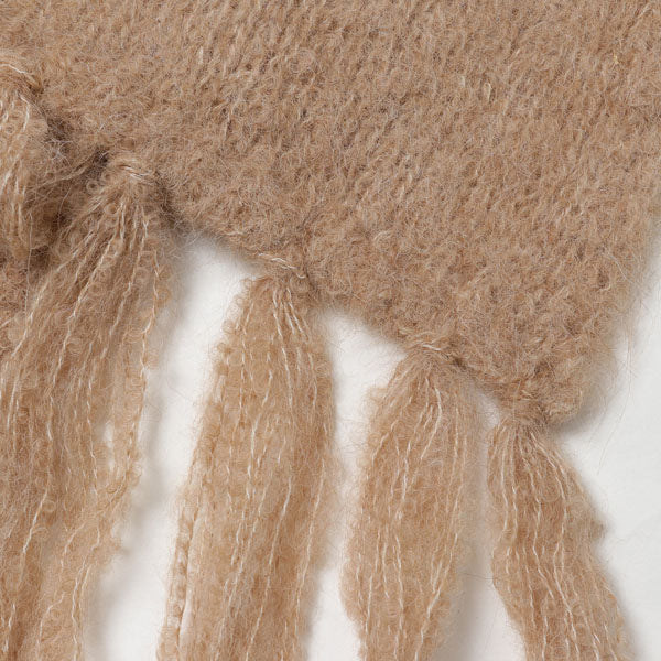 ALPACA WOOL SUPER LIGHT KNIT STOLE (A20AM04AW) | AURALEE 