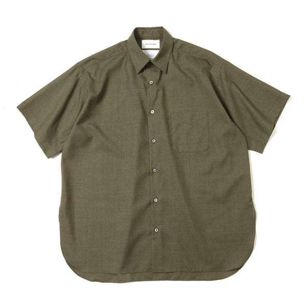 COMFORT FIT SHIRTS S/S SUPER120s WOOL TROPICAL