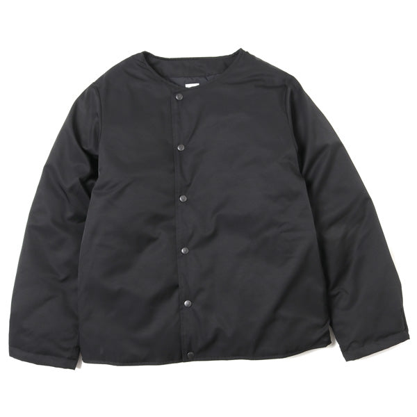 Crew Neck Down Jacket - C/Pe Twill