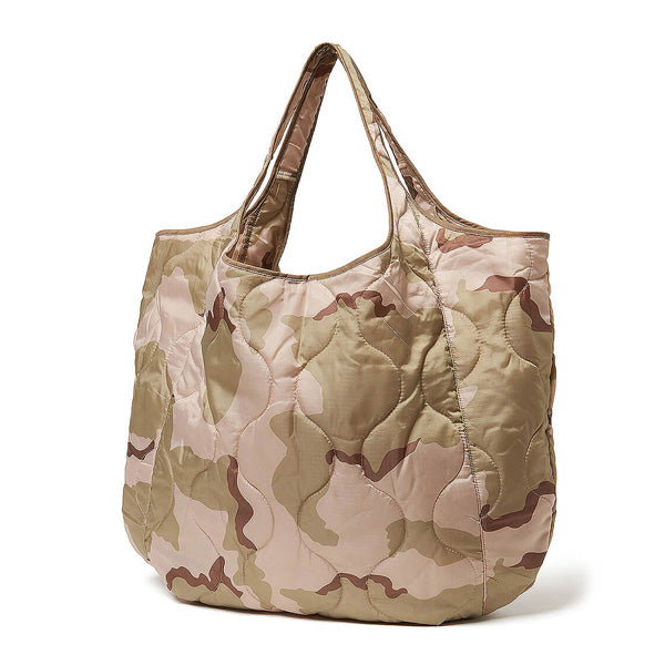 QUILTED POLYESTER TOTE BAG