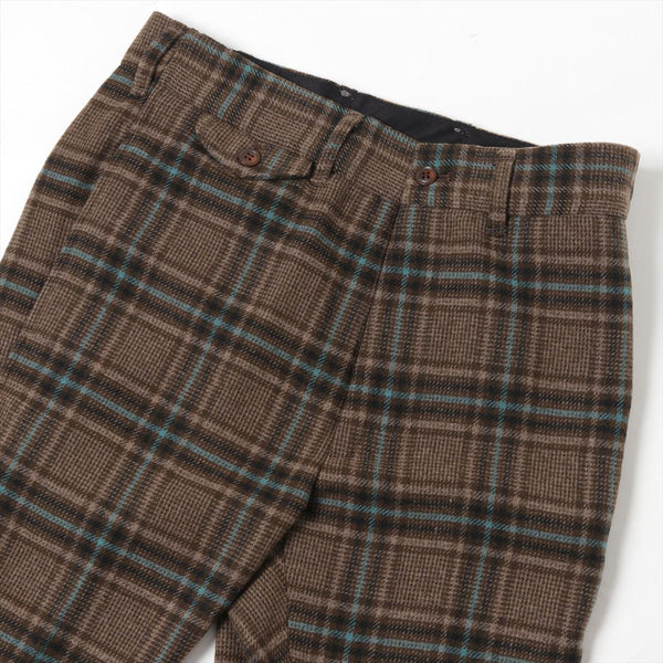 F.P. Boot-Cut Trouser - Plaid Tweed