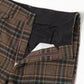 F.P. Boot-Cut Trouser - Plaid Tweed