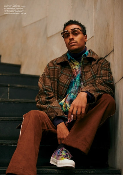 D.N. Coverall - Plaid Tweed