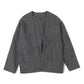 MINIMALIST CARDIGAN MELANGE WOOL