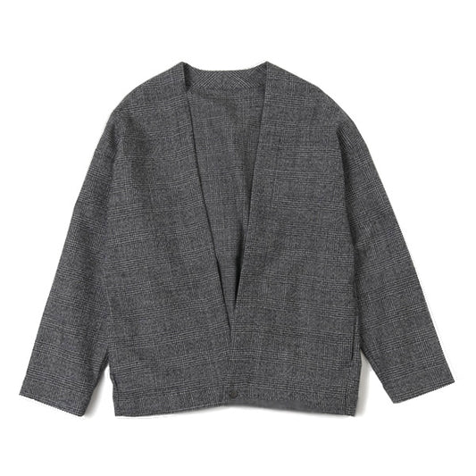 MINIMALIST CARDIGAN MELANGE WOOL