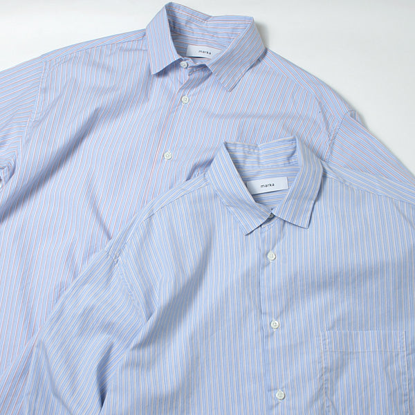 WIDE SPREAD COLLAR SHIRTS CLASSIC STRIPE