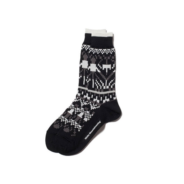 JACQUARD MIDDLE SOCKS B