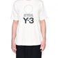 Y-3 Stacked Logo Tee / BEIGE