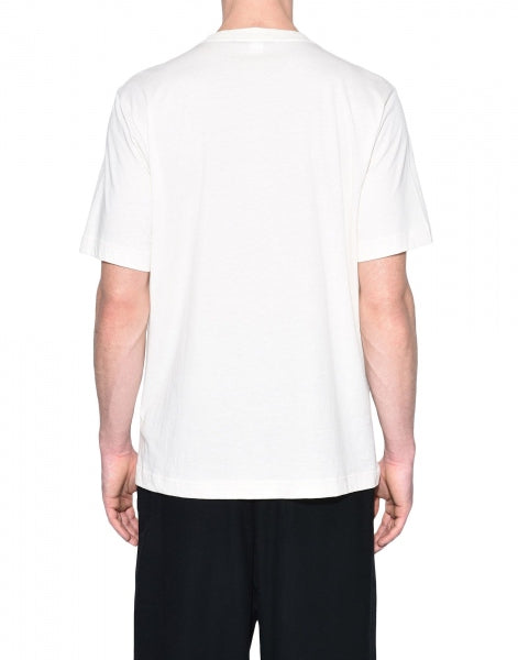 Y-3 Stacked Logo Tee / BEIGE