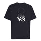 Y-3 Stacked Logo Tee / BLACK