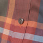 BIG PLAID STAND COLLAR SHIRT