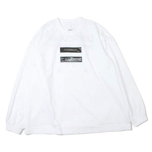 NO IMAGE LENTICULAR LONG SLEEVE T-SHIRT