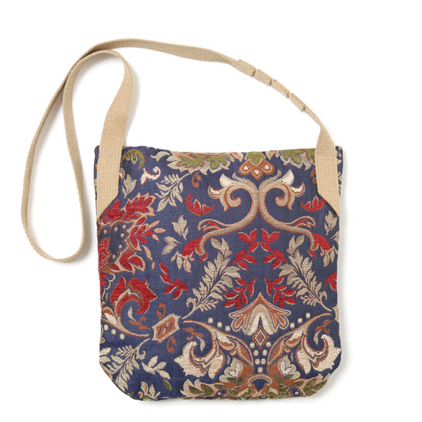 Shoulder Pouch - Big Floral Jacquard