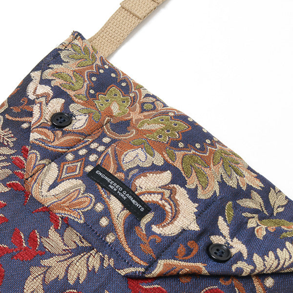 Shoulder Pouch - Big Floral Jacquard