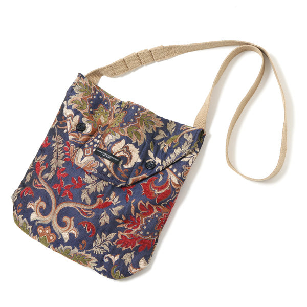 Shoulder Pouch - Big Floral Jacquard