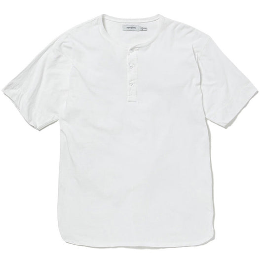 DWELLER HENLEY NECK S/S TEE C/N JERSEY CORDURA