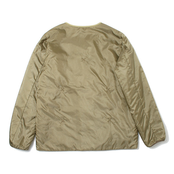 Crew Neck Filling Jacket - Nylon Ripstop