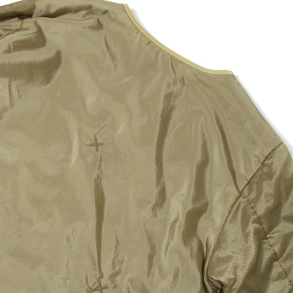 Crew Neck Filling Jacket - Nylon Ripstop