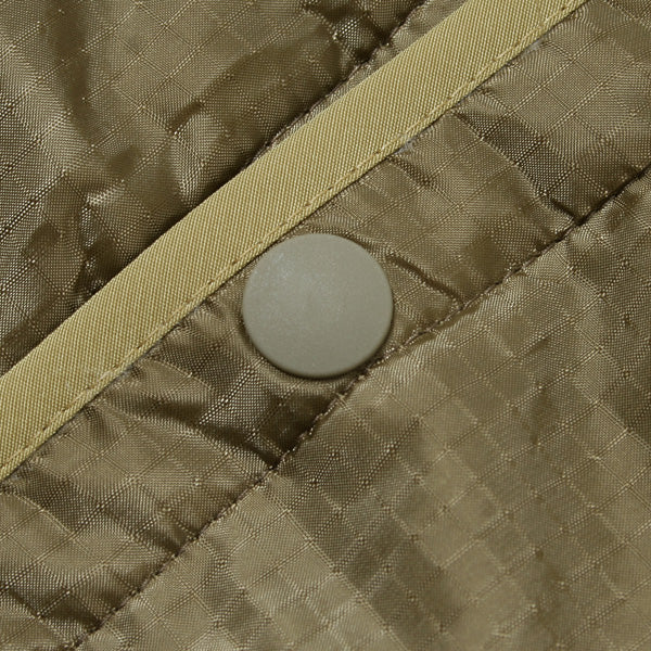 Crew Neck Filling Jacket - Nylon Ripstop